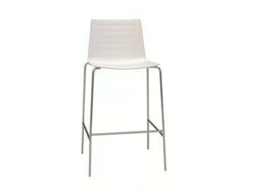 FLEX CHAIR BQ1308 - High barstool with footrest by Andreu World - view 2